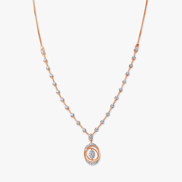 Darling Orbit Diamond Necklace Set 2