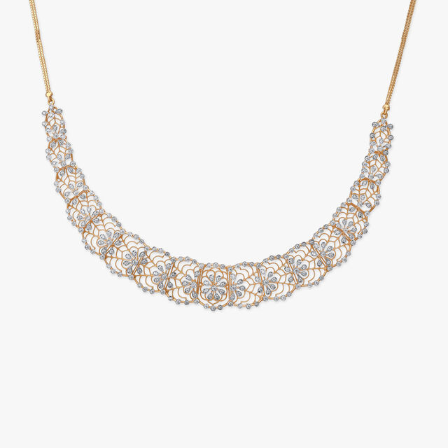 Laced Reverie Diamond Necklace Set 4