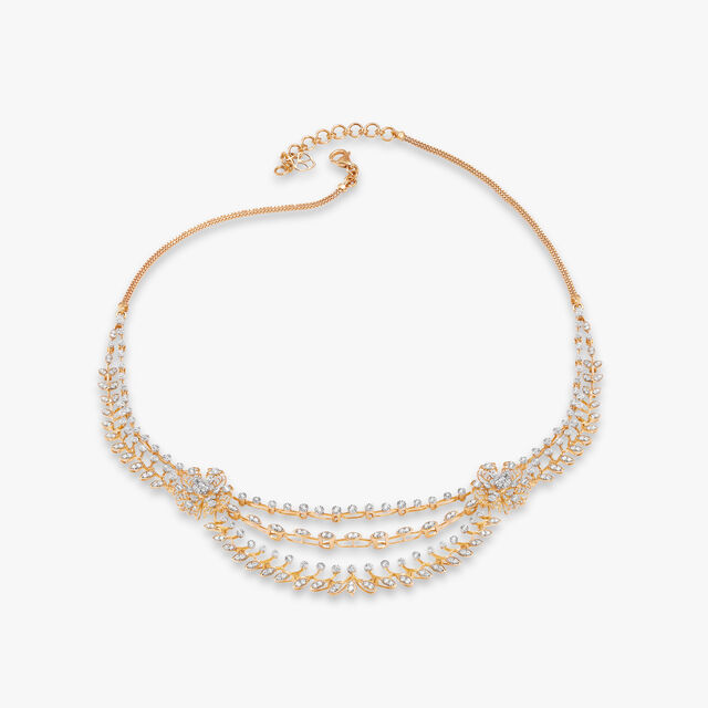 Sheer Artistry Diamond Necklace Set 