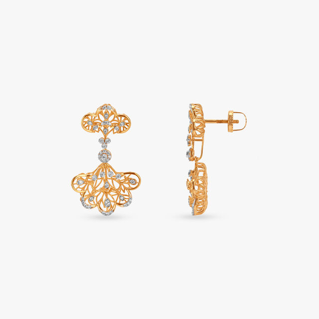Scalloped Finesse Diamond Necklace Set 5