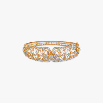 Timeless Contour Diamond Bangle