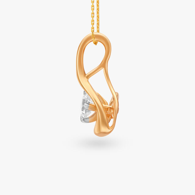 Serene Solitaire Delight Pendant 2