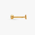 Stately Gold and Diamond Nose Pin 3
