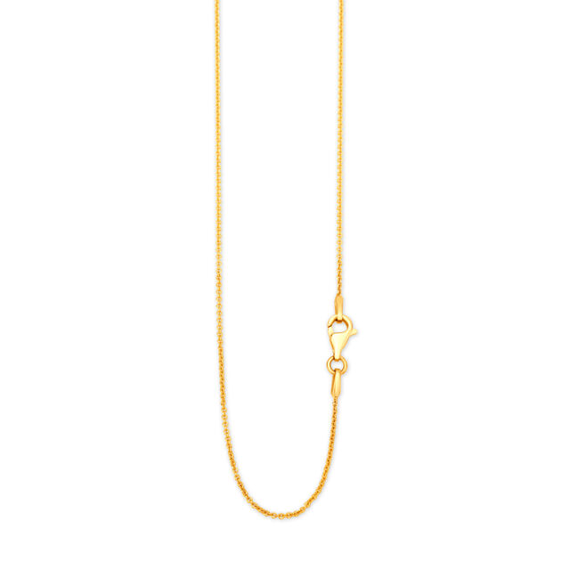 Simple Traditional Gold Chain,,hi-res 2
