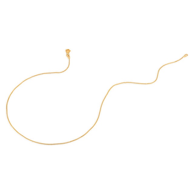 Simple Traditional Gold Chain,,hi-res 3