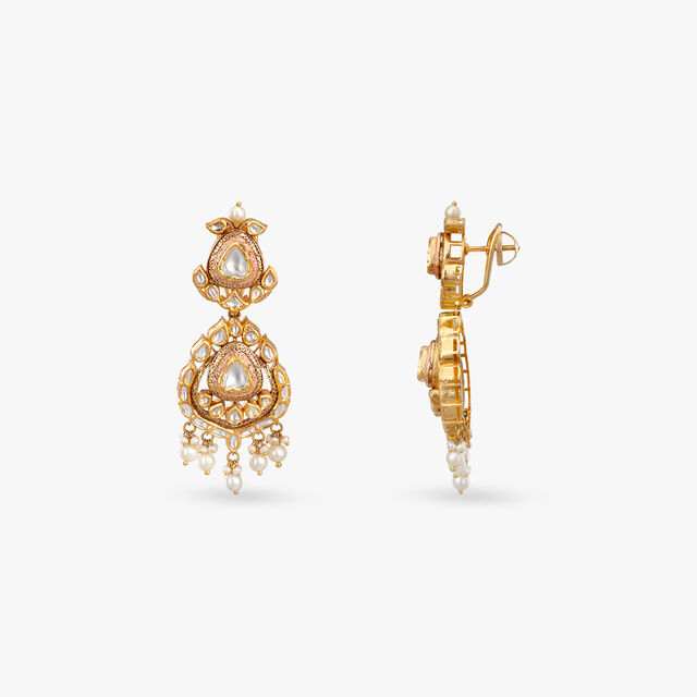 Pearl Riwaayat Gold Necklace Set 4