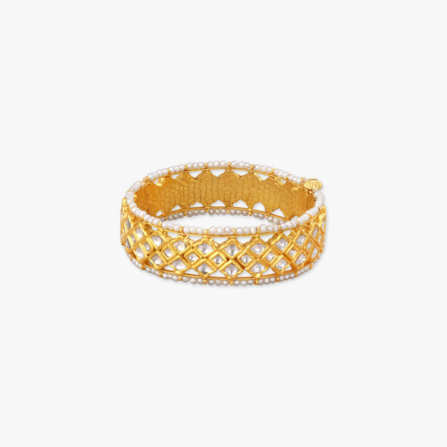 Royal Weave Gold Bangles