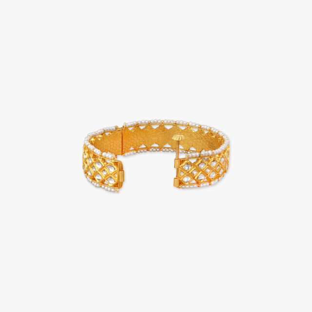 Royal Weave Gold Bangles