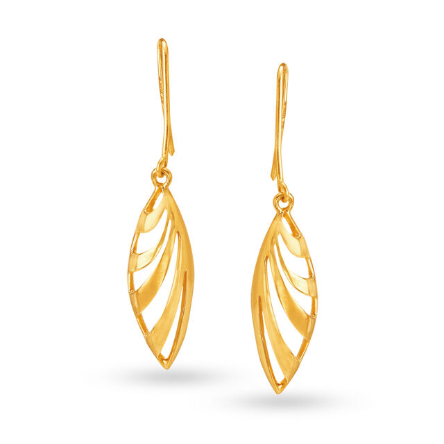 Graceful Fancy Hoop Earrings 