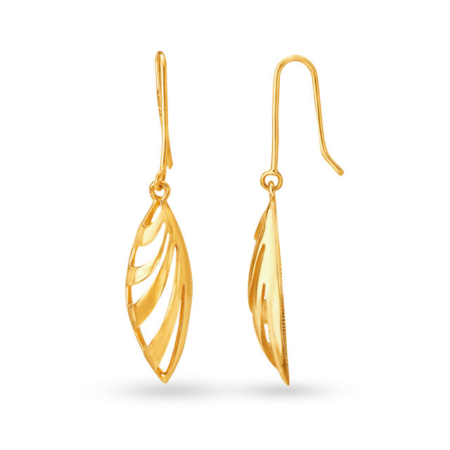 Graceful Fancy Hoop Earrings 2