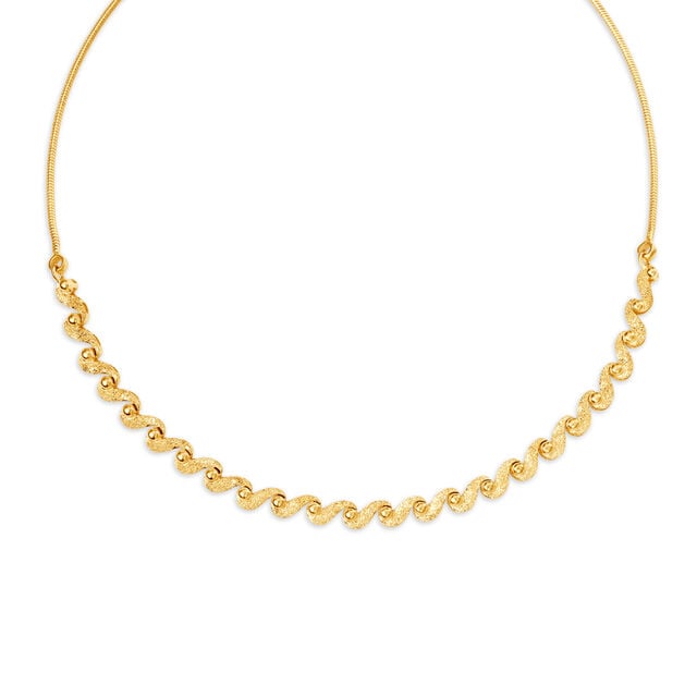 Surreal Gold Necklace 2