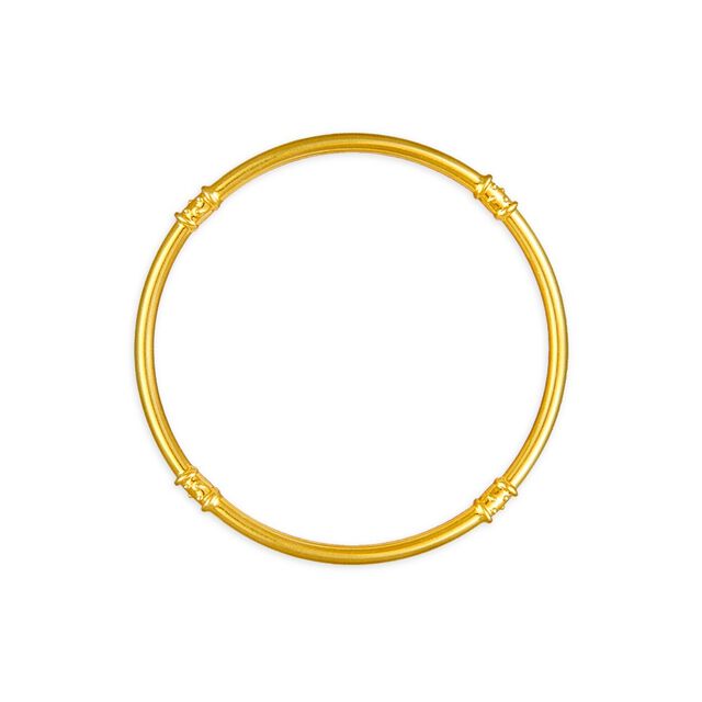 Elegant Gold Bangle,,hi-res 2