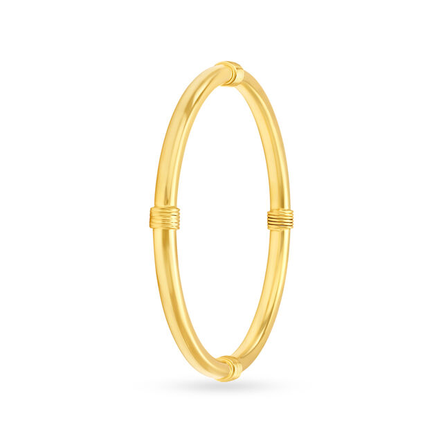 Elegant Gold Bangle 2