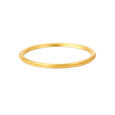 Carved Glossy Gold Bangle,,hi-res 2