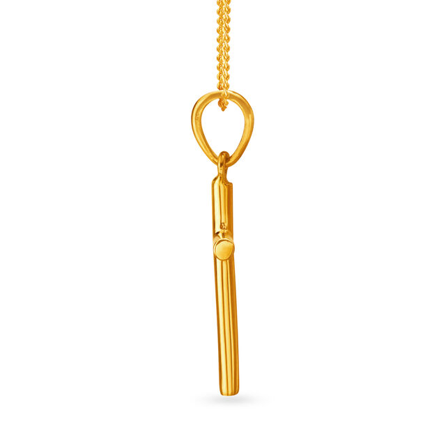 Religious Holy Cross Gold Pendant 2