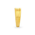 Simple 22 Karat Yellow Gold Finger Ring 3