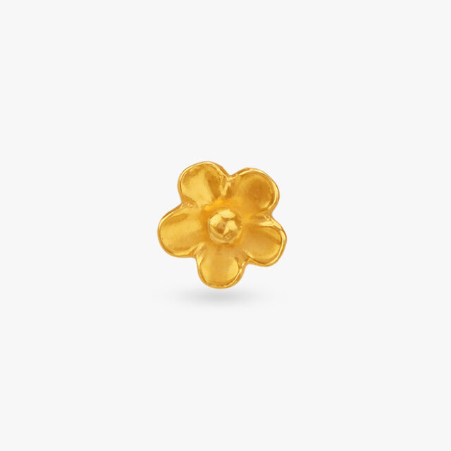 Dainty Daisy Gold Nose Pin