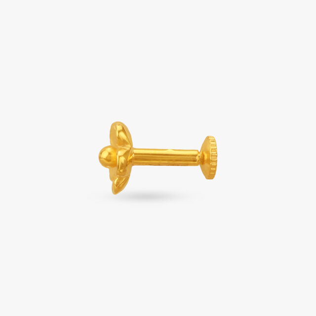 Dainty Daisy Gold Nose Pin