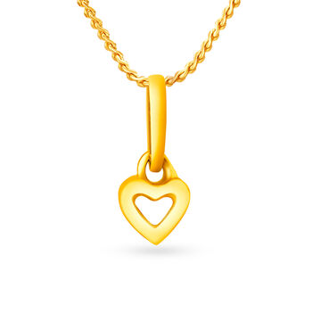 Lovely Gold Pendant