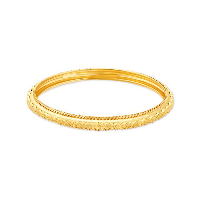 Delicate Rawa Work Gold Bangle 2