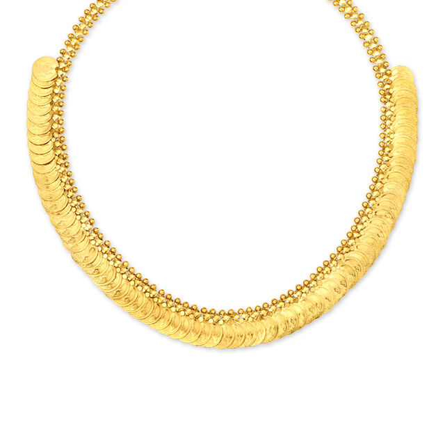 Auspicious Lakshmi Kasu Necklace,,hi-res 2