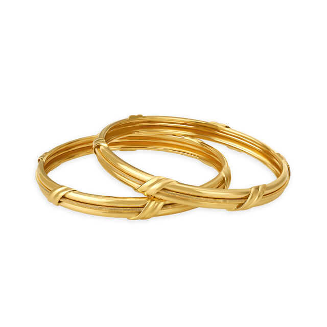 Elegant Gold Bangles