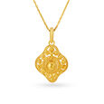 Radiant Filigree Pendant 