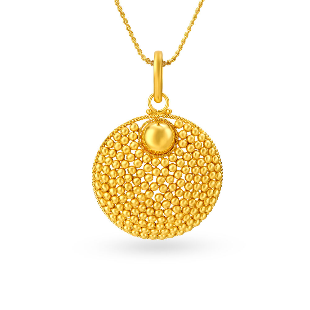 Tanishq gold pendant designs online