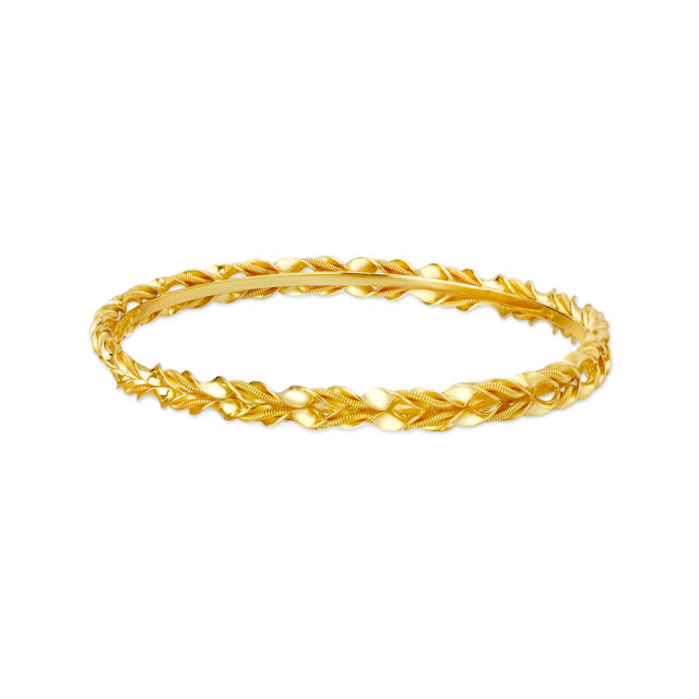 Elegant Nature Inspired Bangle,,hi-res 2