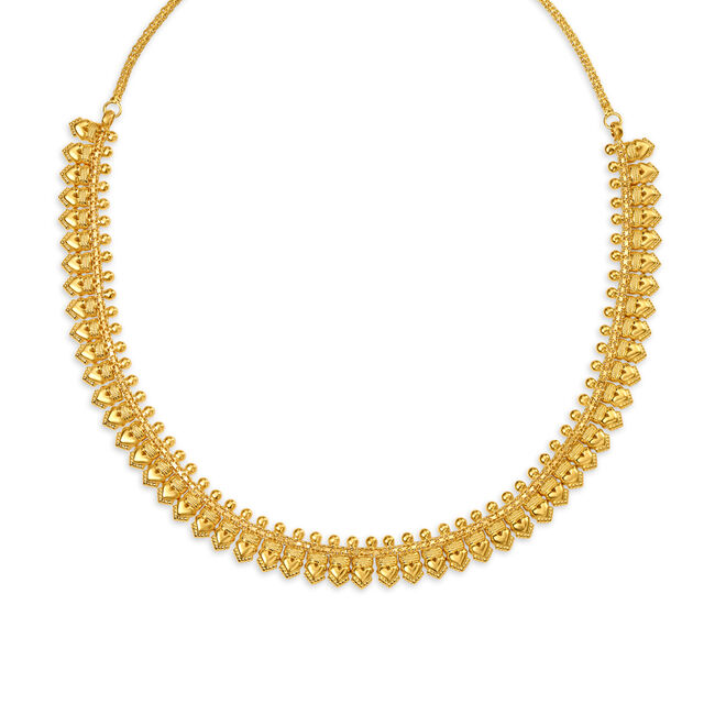 Dazzling Gold Necklace for the Kannadiga Bride,,hi-res 2
