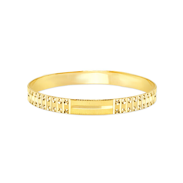 Gleaming Gold Bangle 2