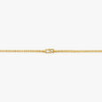 Flat Link Gold Chain 3
