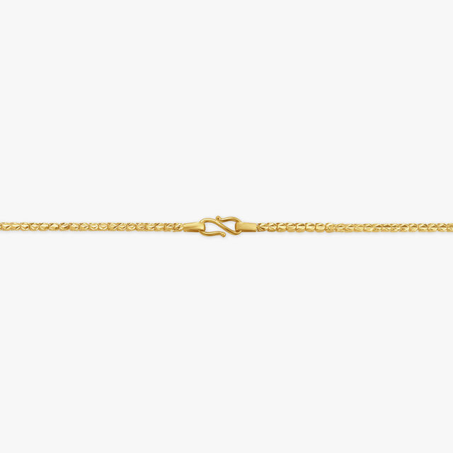 Flat Link Gold Chain 3