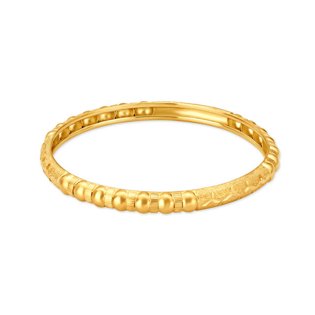 Eclectic Gold Bangle 2