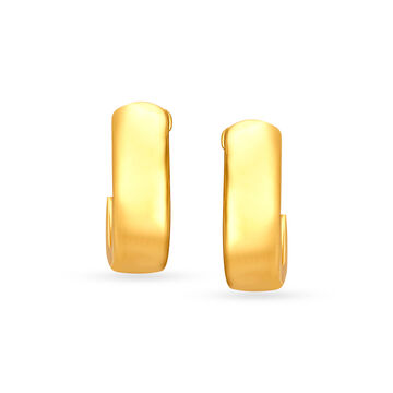 Elan Minimalistic Hoop Earrings