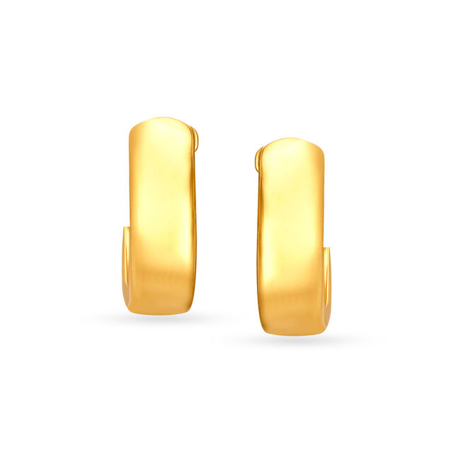 Elan Minimalistic Hoop Earrings 