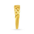 Braid Pattern Gold Ring 3