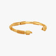 Textured Gold Bangles 3