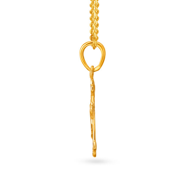 Beautiful 22 Karat Yellow Gold Cross Pendant