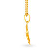 Eccentric Gold Dolphin Pendant for Kids,,hi-res 2
