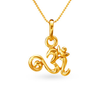 Pious Om Pendant