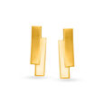 Minimalistic Gold Stud Earrings,,hi-res 