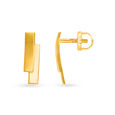 Minimalistic Gold Stud Earrings,,hi-res 2