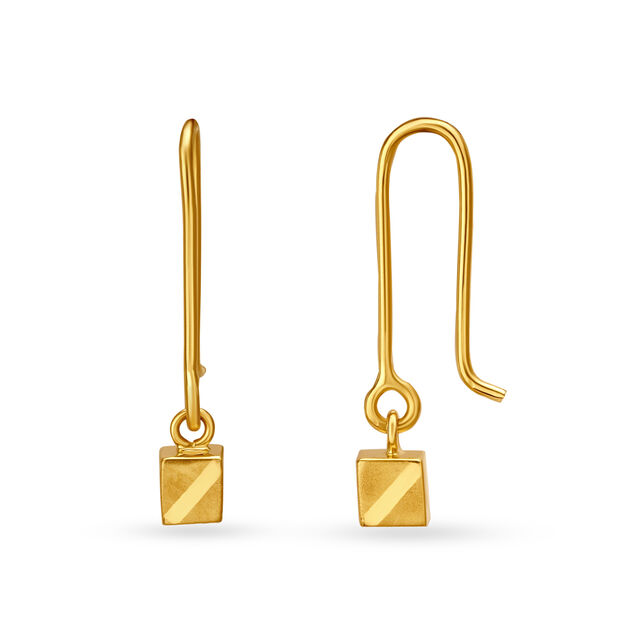 Dainty Cubes Hoop Earrings,,hi-res 2