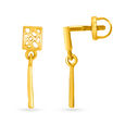 Kids Artistic Gold Drop Earrings,,hi-res 2