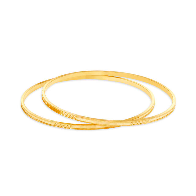 Dainty Gold Bangles 
