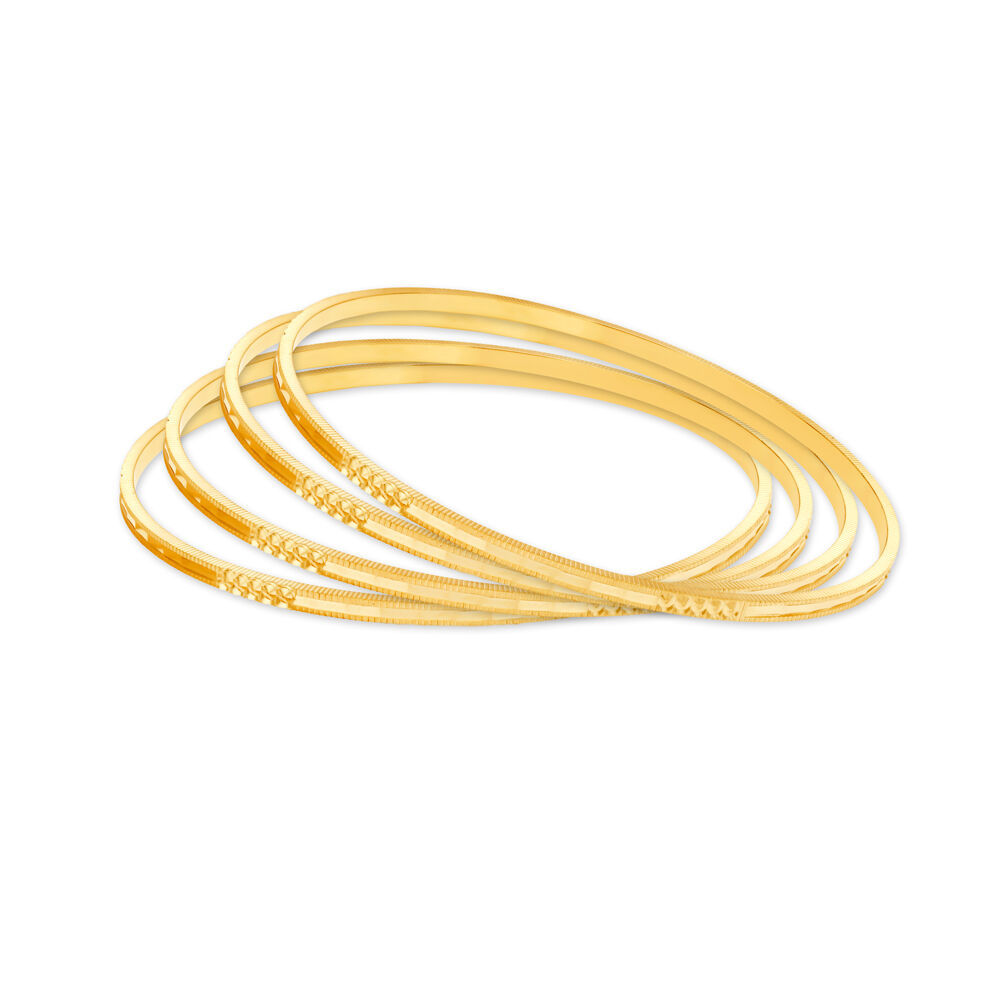 Buy Sleek Minimalistic Bangle at Best Price Tanishq US