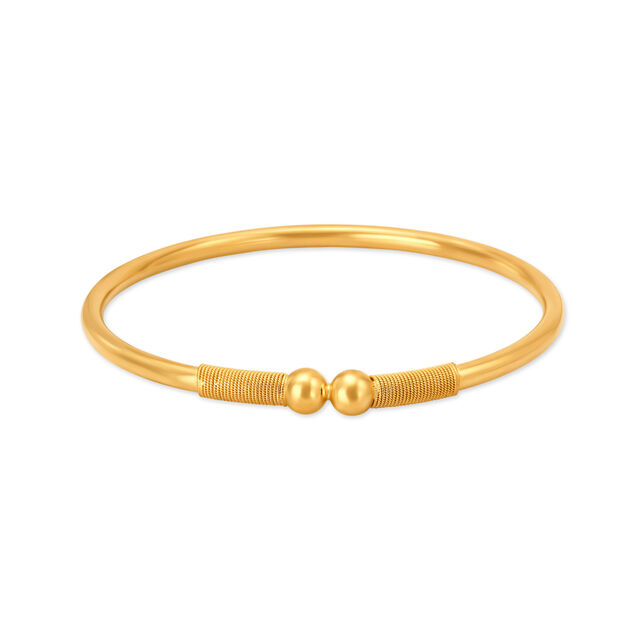 Elegant Gold Bangle,,hi-res 