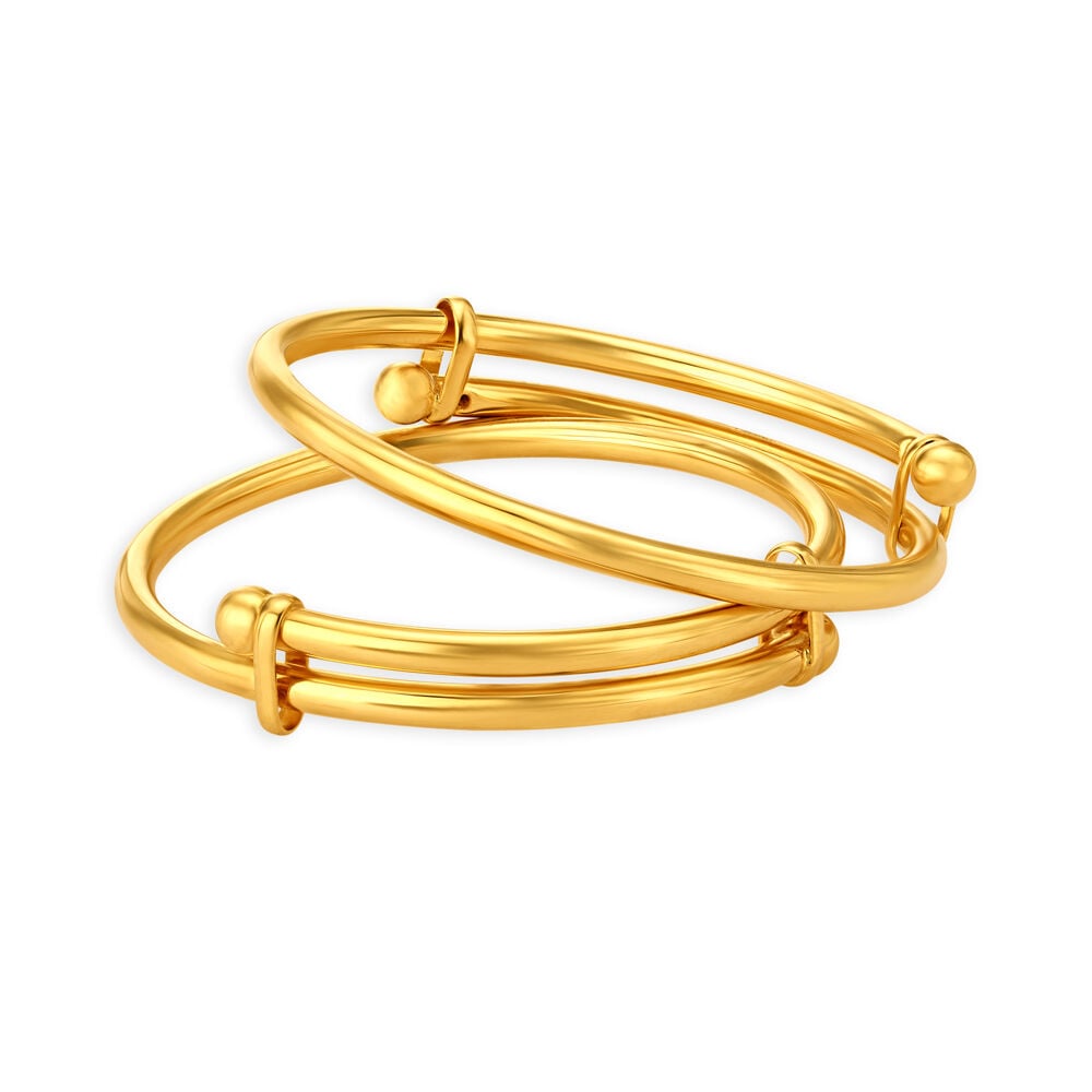 Baby bangles gold sales