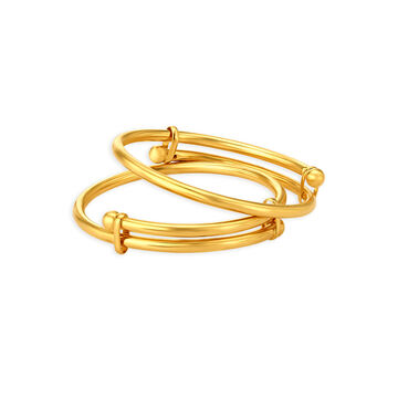 Dainty Gold Bangles